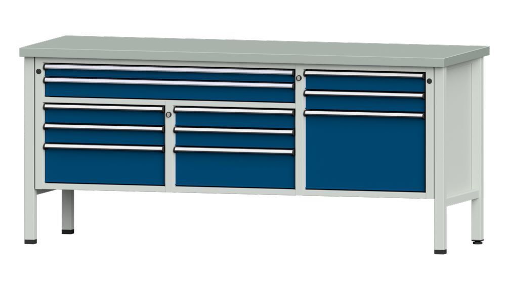 Produktbild Anke Kastenwerkbank 2000 x 890 mm Blechbelag 40 mm V2000 Modell 283 V